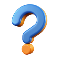 tranquil pristine Flat color, stylized question mark symbol with clean lines with Scalable Design. high quality png