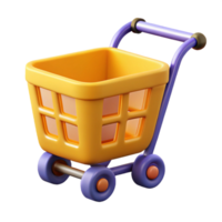 dynamic fascinating A flat color shopping cart icon. Clean lines, scalable, single-weight stroke with Scalable Design. original png