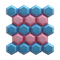pristine art deco A repeating pattern of octagons, flat color, symmetrical, geometric with Scalable Design. flawless png