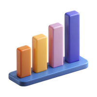 memorable victorian Horizontal bar graph with five bars. Scalable, flat color, single-weight stroke with Scalable Design. fine detail png