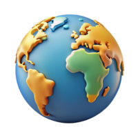 hypnotic rustic World map with highlighted continents. Minimal, clean lines, flat color with Scalable Design. sharp png