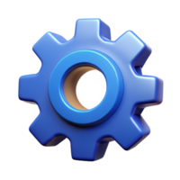 distinctive urban Gear icon with four cogs. Symmetrical, crisp edges, single-weight stroke with Scalable Design. luxury png