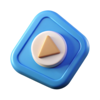 dramatic glorious Triangular badge with a simple circle inside. Flat color, sharp edges, clean lines with Scalable Design. professional png