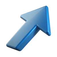 sumptuous victorian Abstract arrow pointing upwards. Growth and progress. Crisp edges, single-weight stroke with Scalable Design. flawless png