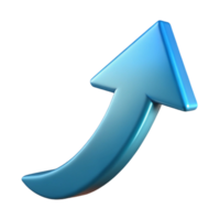 majestic distinctive Abstract arrow pointing upwards. Growth and progress. Crisp edges, single-weight stroke with Scalable Design. png
