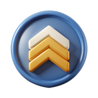 striking signature Chevron badge pointing upwards. Crisp edges, scalable, single-weight stroke with Scalable Design. png