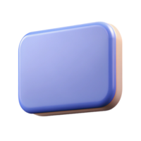 dramatic picturesque Rectangular badge with rounded corners. Clean lines, flat color, minimal with Scalable Design. 8K png