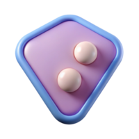 fascinating intense impressionist Triangular badge with three small circles. Minimal, single-weight stroke, with Scalable Design. ultra HD png