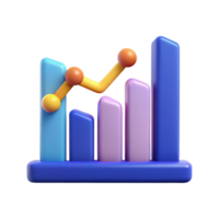 exquisite modern Graph icon with a rising line. Scalable, clean lines, single-weight stroke with Scalable Design. refined png