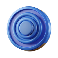 unforgettable urban Circular badge with concentric circles. Scalable, sharp edges, single-weight stroke with Scalable Design. professional png