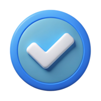 bold elegant Check mark icon within a circle. Clean lines, flat color, with Scalable Design. expertly shot png