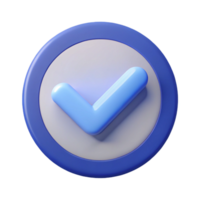 timeless contemporary Check mark icon within a circle. Clean lines, flat color, with Scalable Design. sharp png