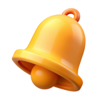 beautiful futuristic Bell icon. Notification, alert. Flat color, crisp edges with Scalable Design. detailed png