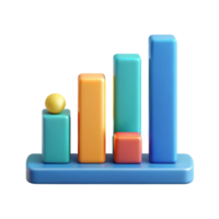 gorgeous melancholic impressionist Horizontal bar graph with labeled axes. Crisp edges, flat color, minimal design with Scalable Design. premium png