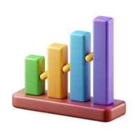 sumptuous baroque Horizontal bar graph with labeled axes. Crisp edges, flat color, minimal design with Scalable Design. fine detail png