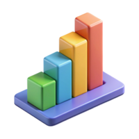 gorgeous baroque Stacked bar graph representing data comparison. Clean lines, scalable, flat color with Scalable Design. 8K png