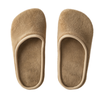 Soft home slippers isolated on transparent background png