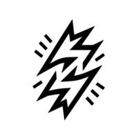Abstract Black White Geometric Burst vector