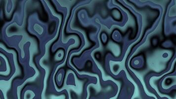 Organic abstract pattern featuring fluid shapes in blue and green tones creating a wave like effect video