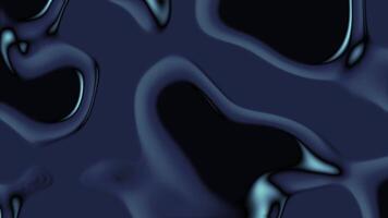 Abstract dark blue background with smooth curved lines suitable for modern and sophisticated design projects or digital artwork concepts video