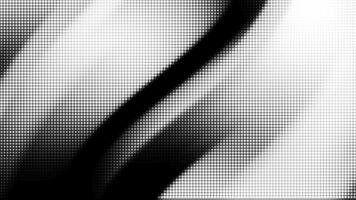 Abstract halftone design with a fading gradient effect in monochrome dots video