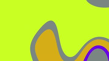 Abstract Fluid Shapes Animation, Purple, Green, and Red Color Transitions video