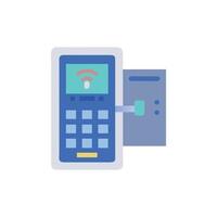 Digital access control system with keypad and card reader vector