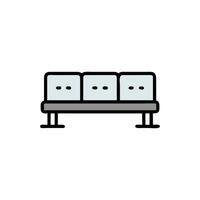 Three minimalist ice cubes on a gray shelf icon vector
