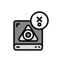 Audio icon with geometric design on a dark background vector