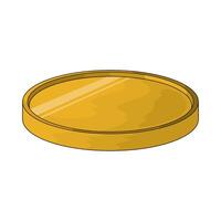 illustration of a gold coins vector