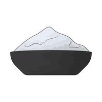 illustration of a flour vector