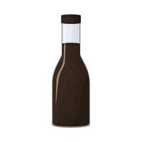 illustration of a soy sauce vector