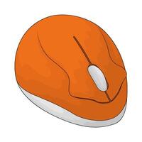 illustration of a computer mouse vector