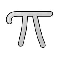 Math Symbol Pi vector