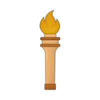 Independence Day torch vector