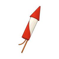 Independence Day firecrackers vector