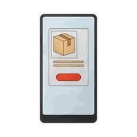 Logistic receiver illustration vector