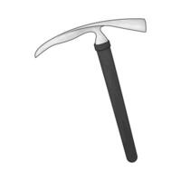 illustration of a ice pick vector