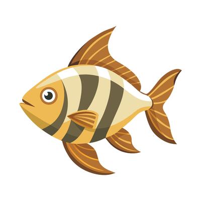 Floater Fish Illustration