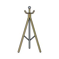 Modern Coat Rack Design vector