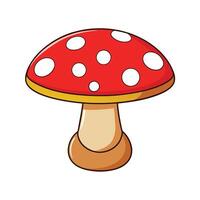 Side Table Design Inspired by Mushroom vector