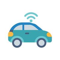 Car Icon Design with Smart Style vector