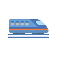 Train Icon Design with Speed Style vector