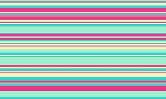 Vibrant horizontal stripes in teal, pink, and cream create a cheerful, playful pattern. vector