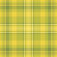 Vibrant yellow and green plaid pattern. Perfect for textile design, apparel, or website backgrounds. This cheerful, seamless texture evokes feelings of warmth and optimism. vector