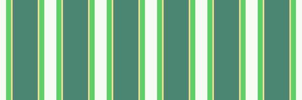 Mmooth textile stripe fabric, valentines day seamless background texture. Lmerican lines pattern vertical in green and yellow colors. vector