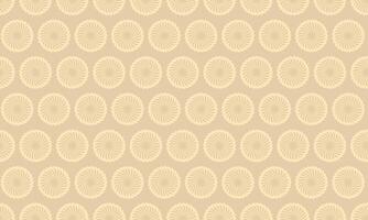 Elegant beige and cream repeating circular pattern. Subtle texture creates a sophisticated, minimalist design ideal for backgrounds, websites, packaging, and textile prints. vector