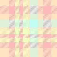 Sweet pastel plaid pattern, perfect for textile design, scrapbooking, or website backgrounds. The soft, muted colors evoke a sense of calm and gentleness. vector