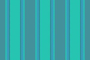 Elegant background textile vertical, print texture stripe fabric. Template lines seamless pattern in cyan and bright colors. vector
