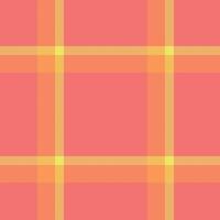 Vibrant plaid pattern with a warm, inviting aesthetic. Ideal for backgrounds, textiles, or creative projects needing a touch of classic design. Seamless, versatile. vector